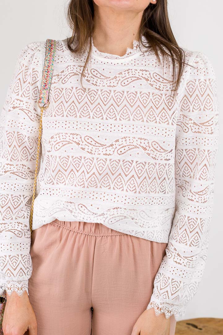 Blouse HAILEY blanche