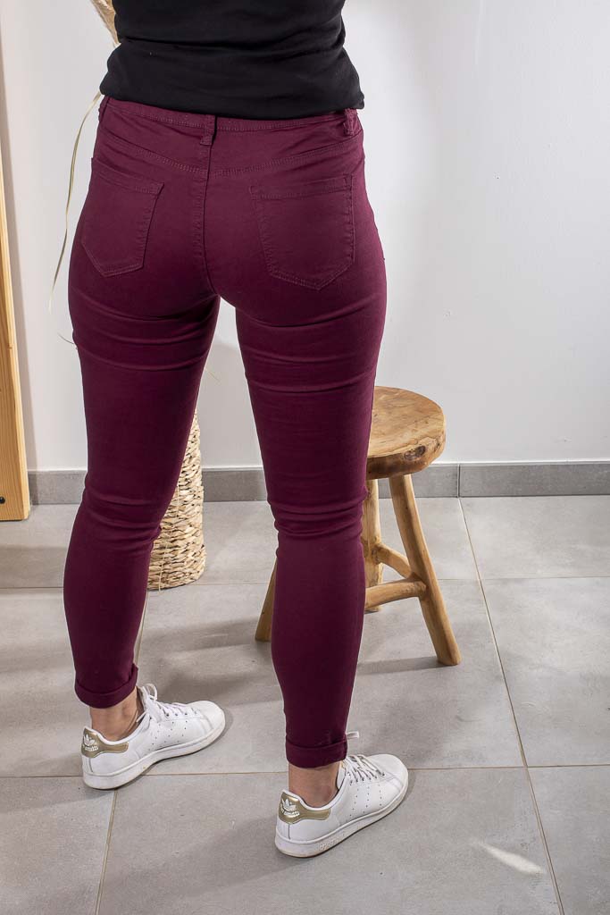 Jeans HAVEN bordeaux