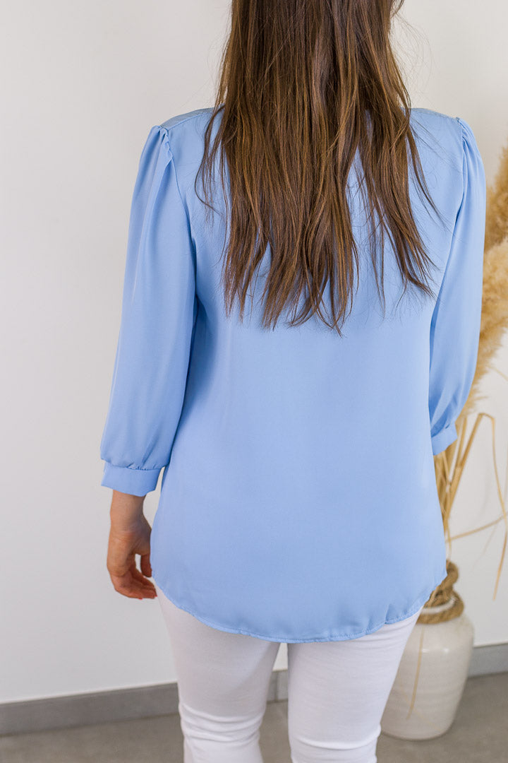 Blouse HEIDI bleu