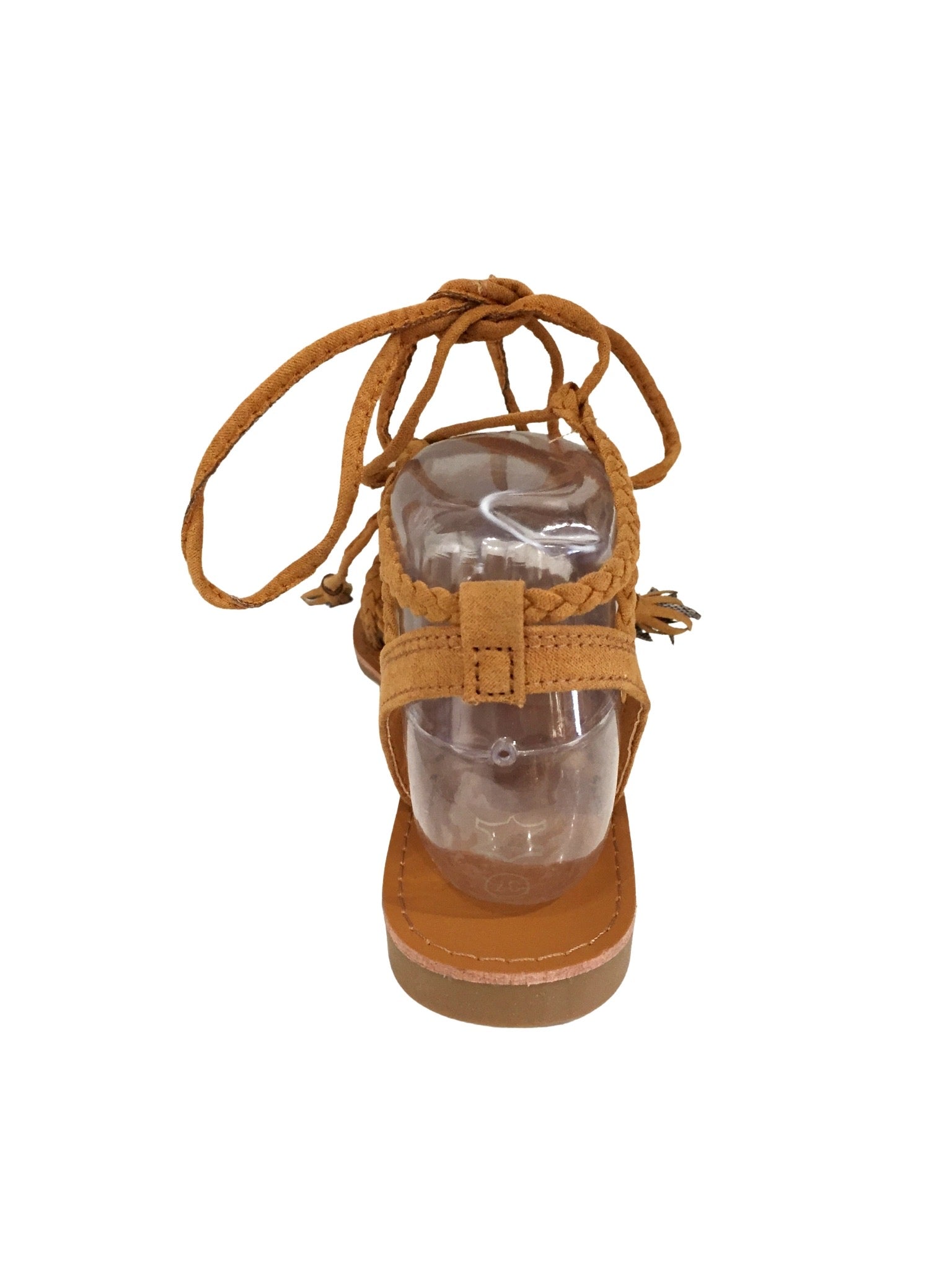 Sandales POM camel