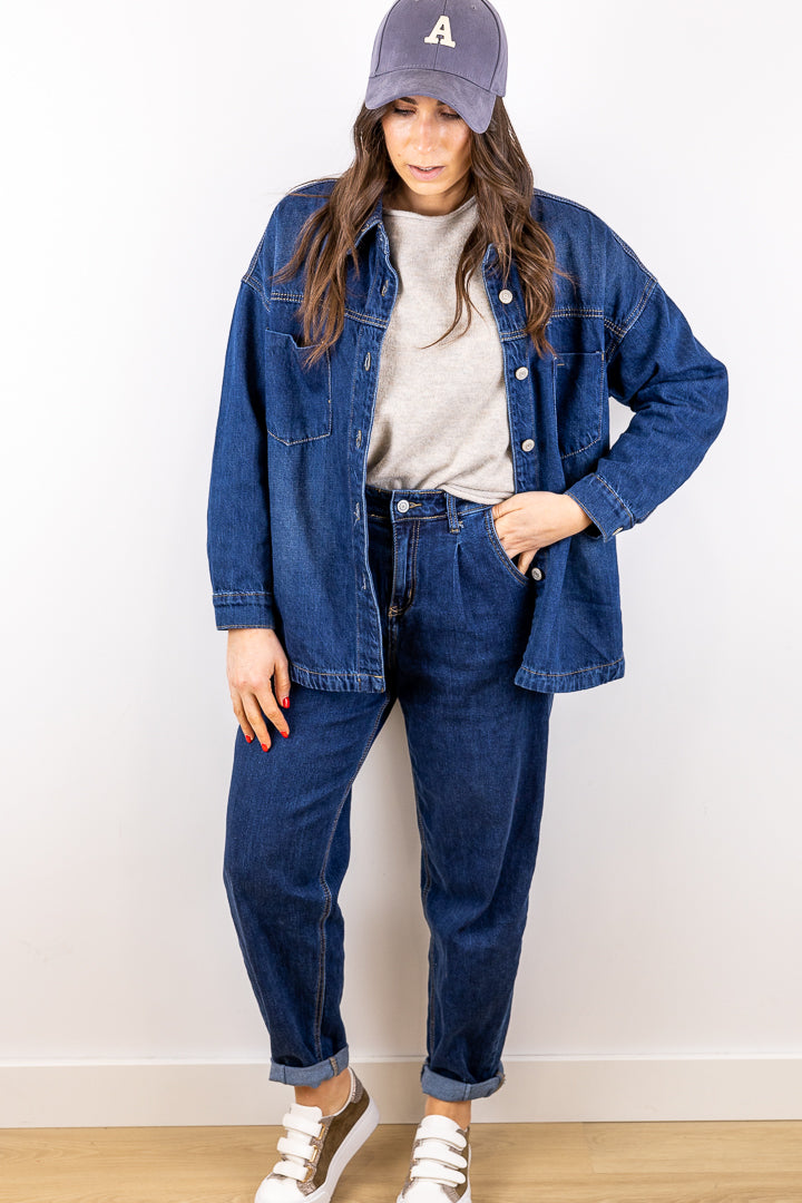 Surchemise BAMA en jeans