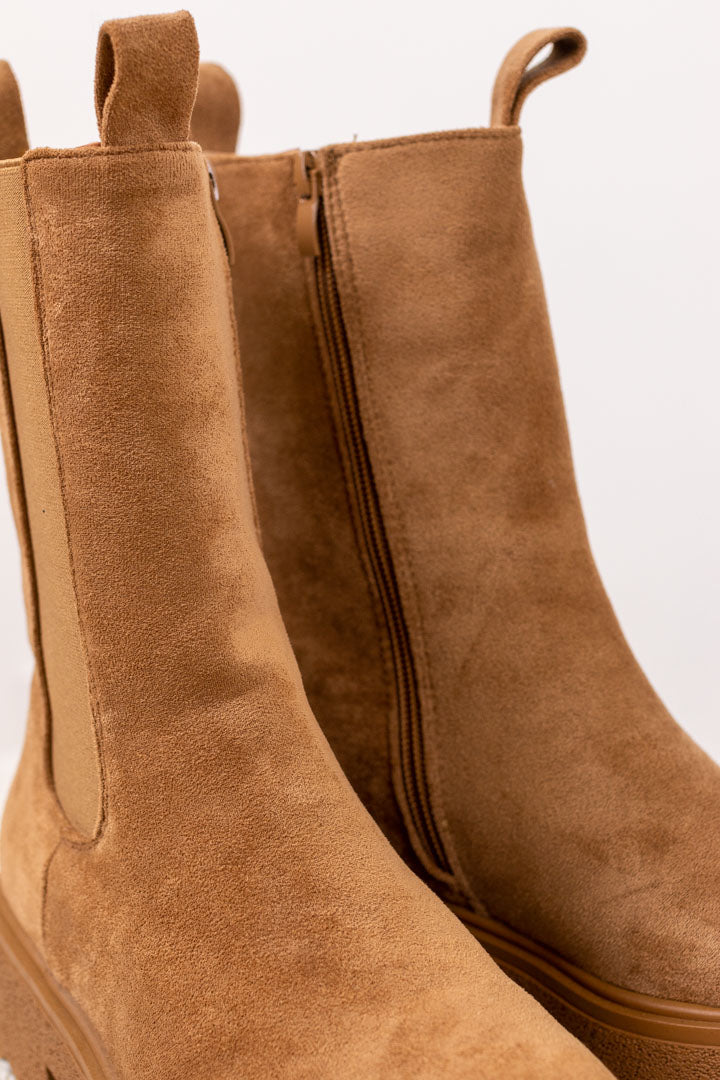 Bottines LINA camel