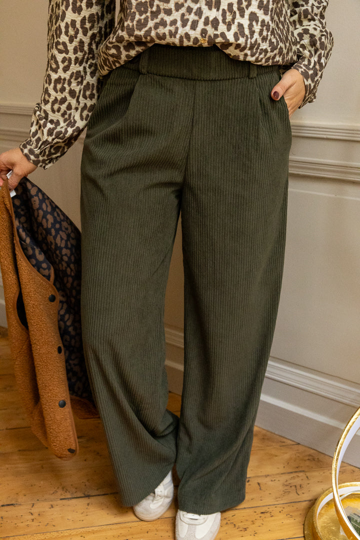 Pantalon AUGE velours