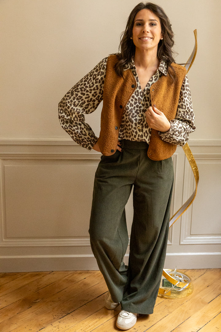 Pantalon AUGE velours