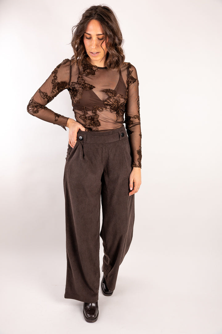 Pantalon AUGE velours