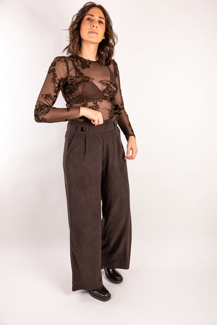 Pantalon AUGE velours