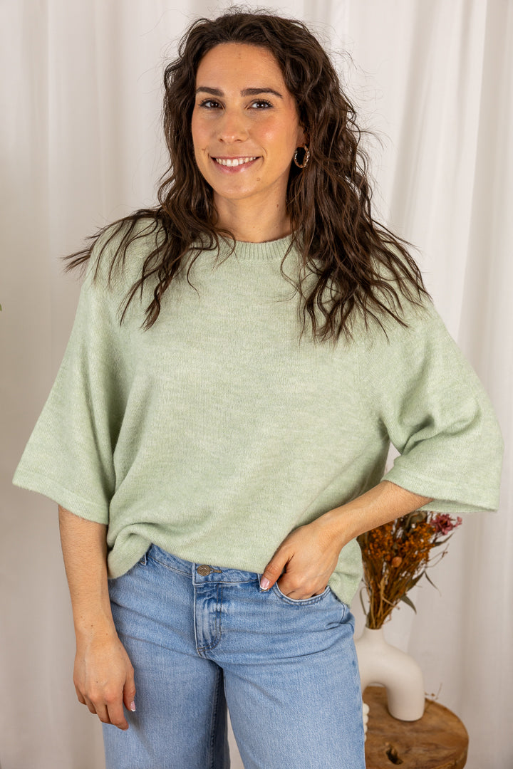 Pull manches courtes ELEANO