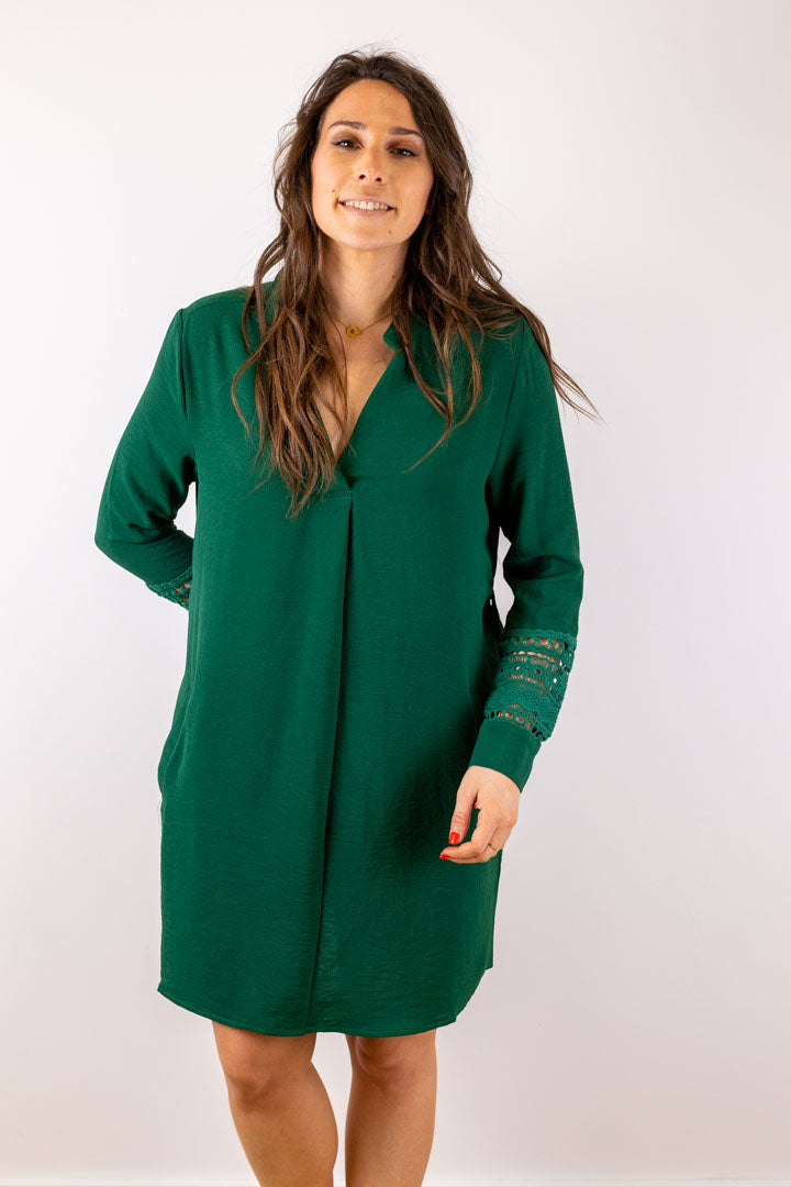 Robe AJOU verte