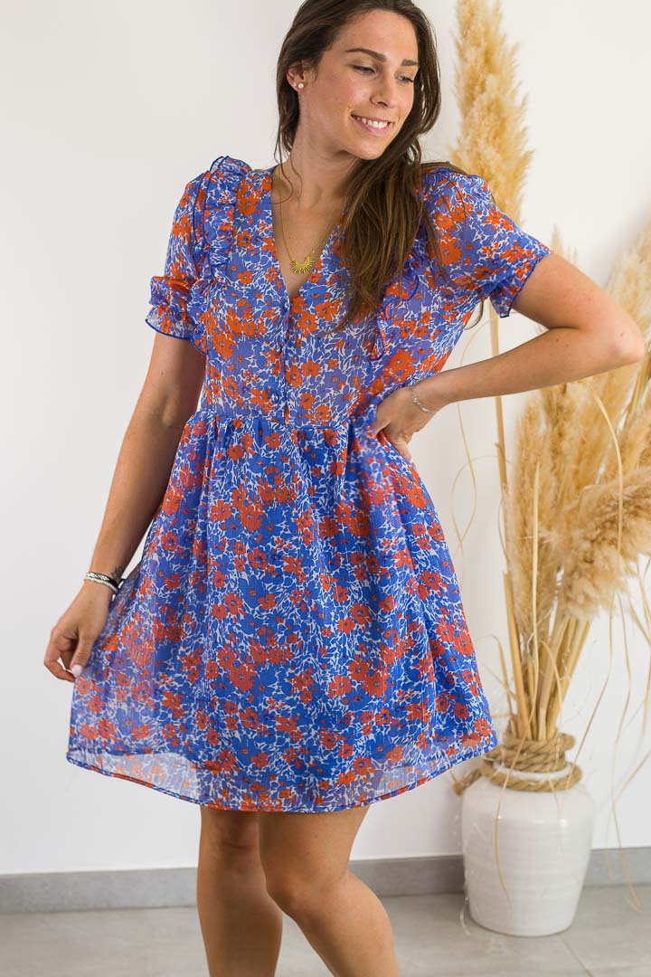 Robe DONATA bleue