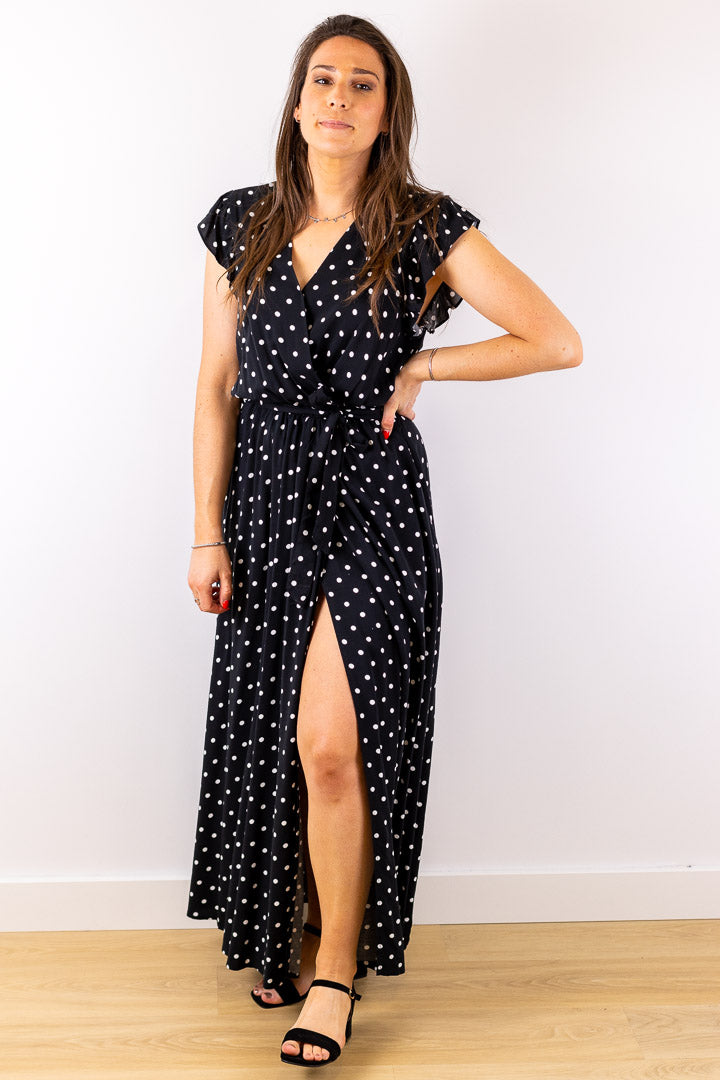 Robe JUNA à pois