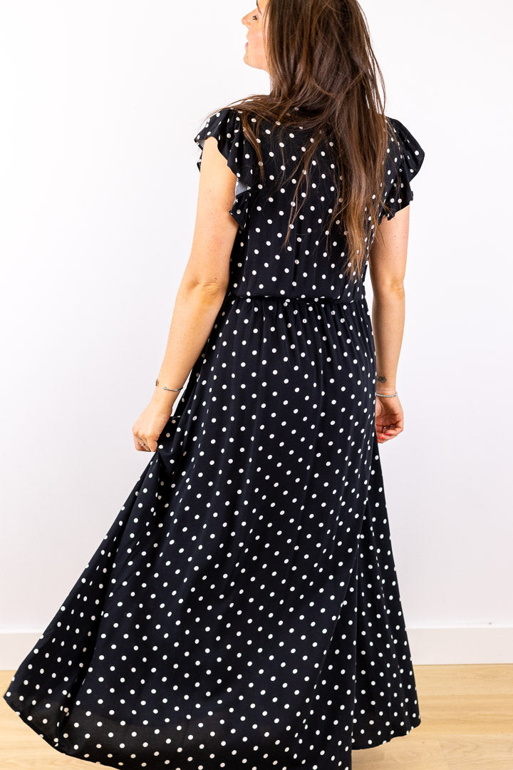 Robe JUNA à pois