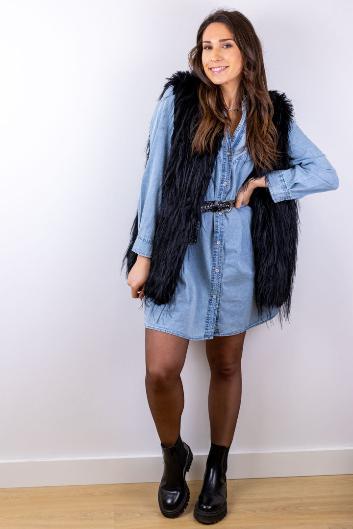 Robe STEPHI en jeans