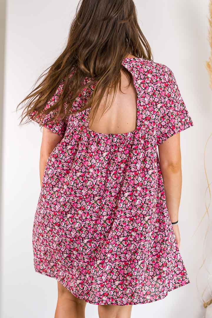 Robe / Combi-short CARMENZA rose