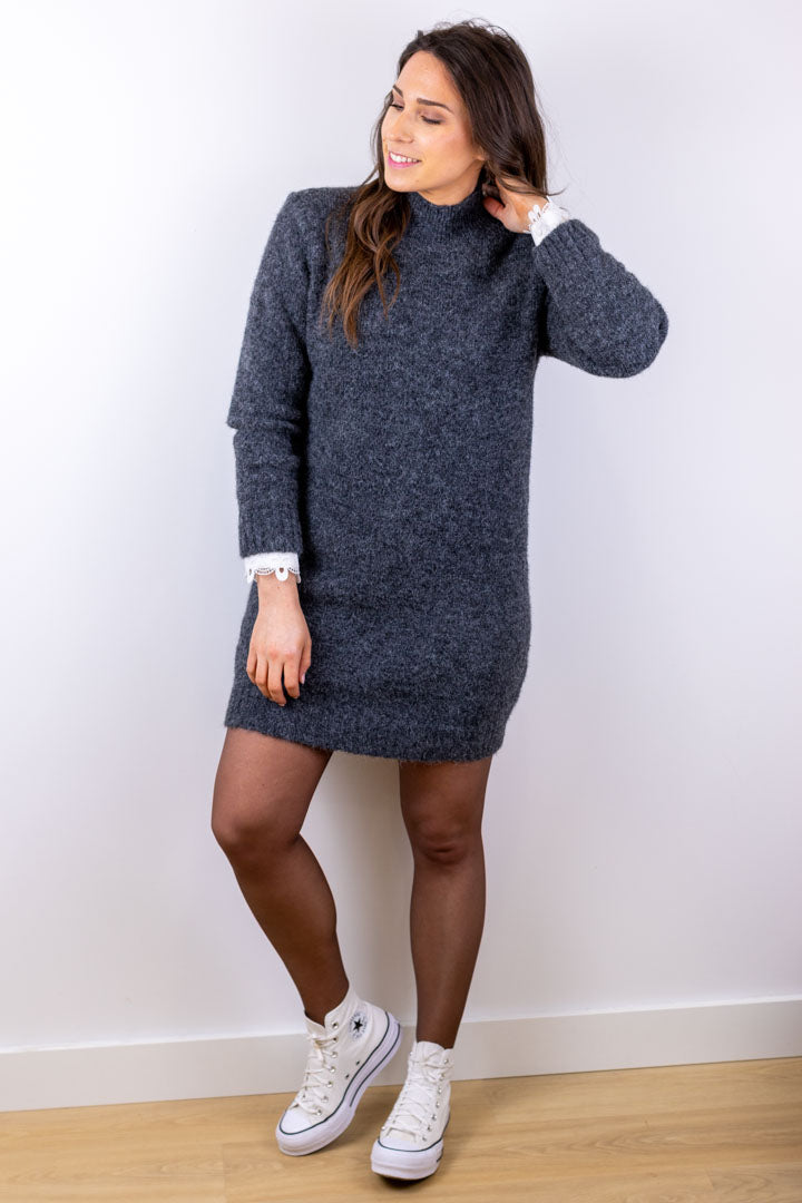 Robe pull SITA grise