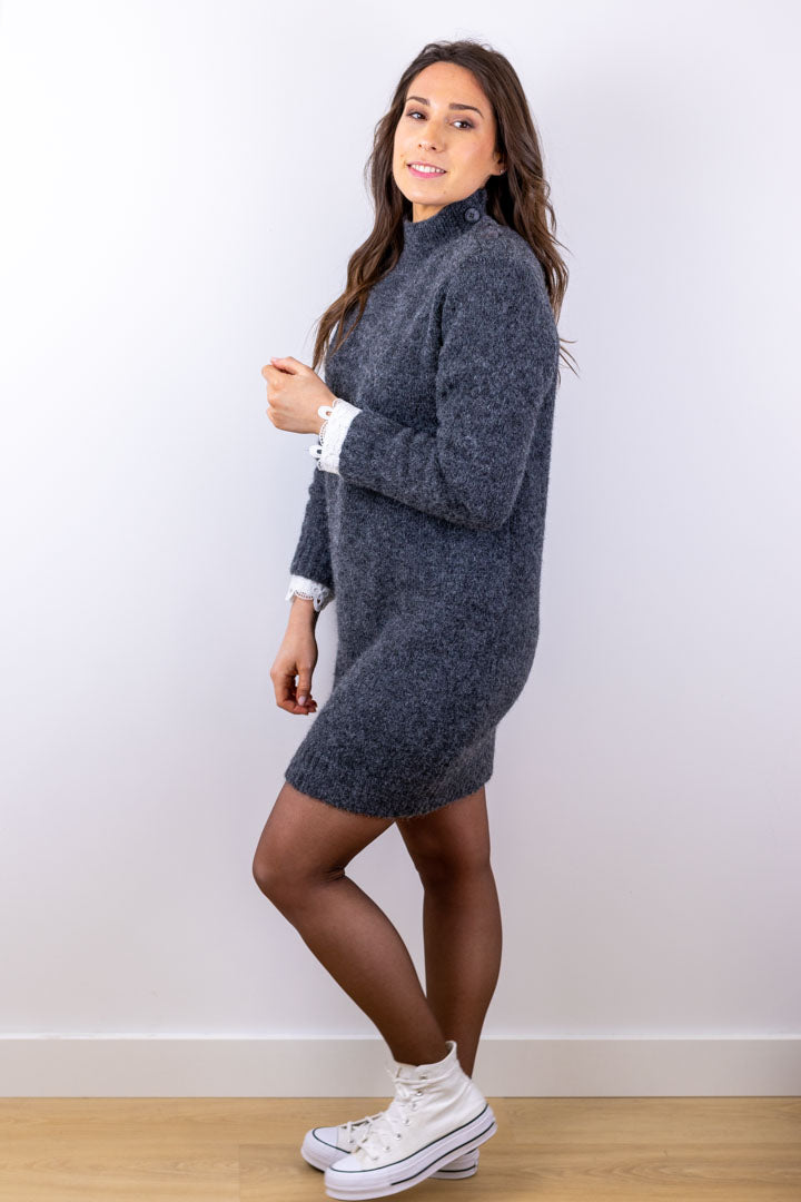 Robe pull SITA grise