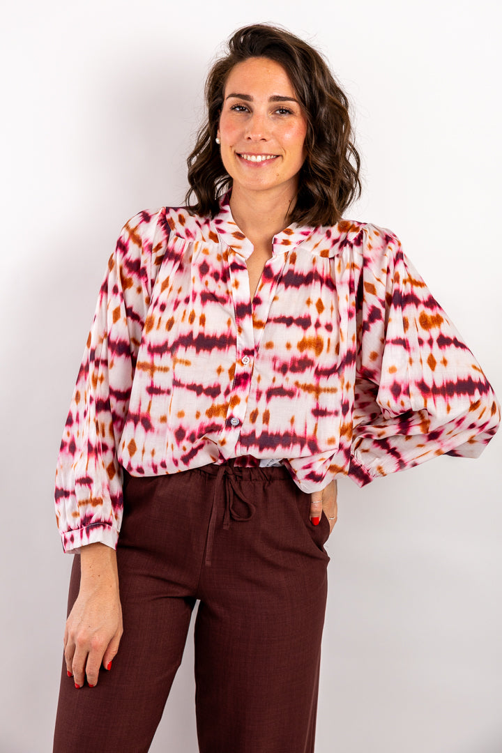 Blouse COLETTE tie and dye