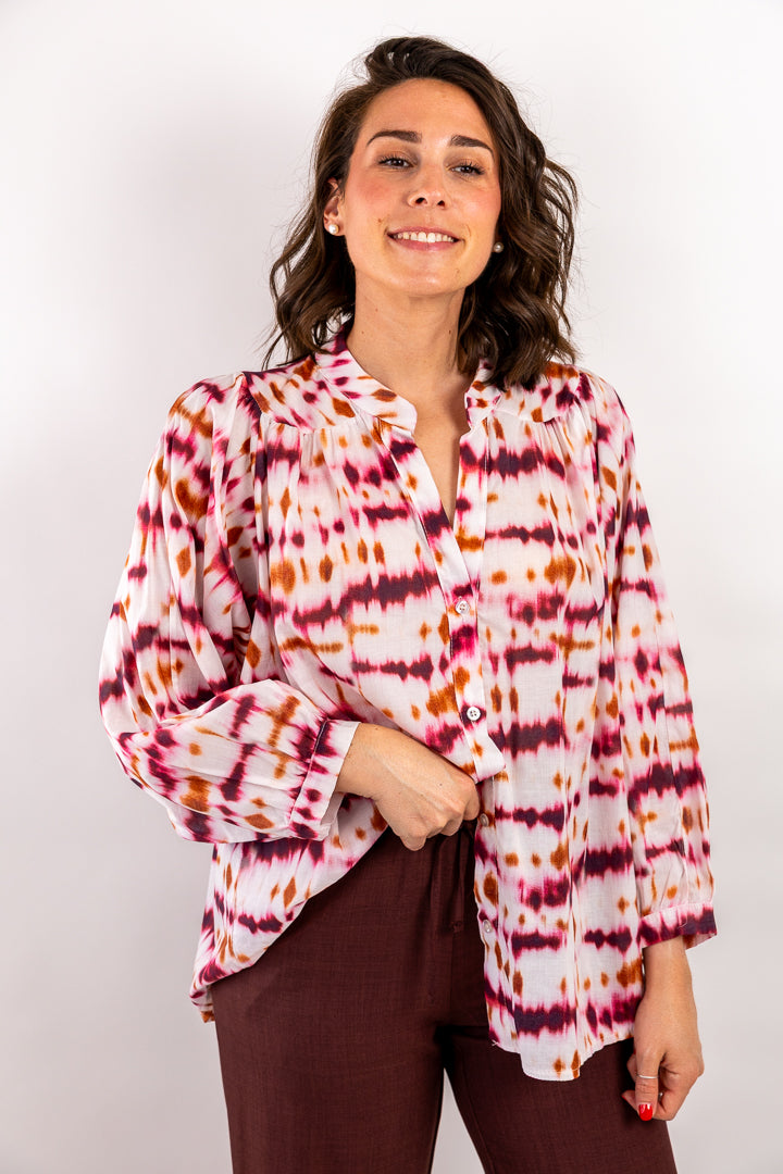 Blouse COLETTE tie and dye