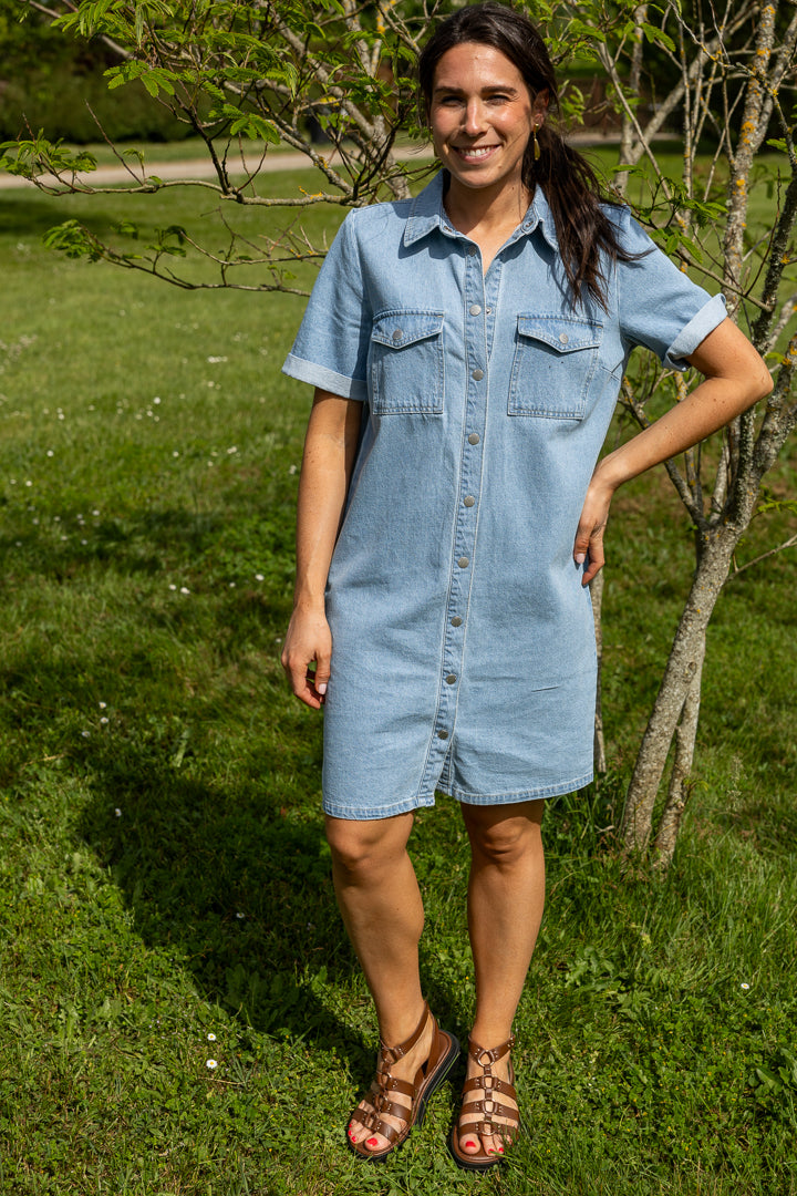 Robe EMMA en jeans