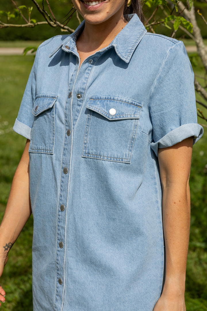 Robe EMMA en jeans