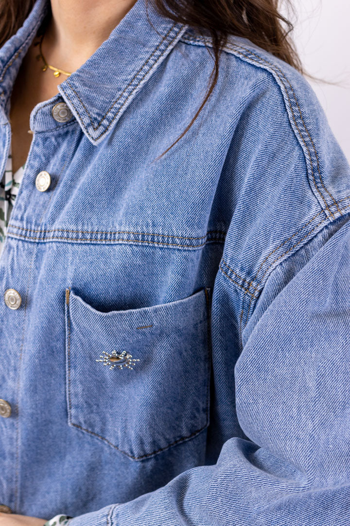 Surchemise BAMA en jeans