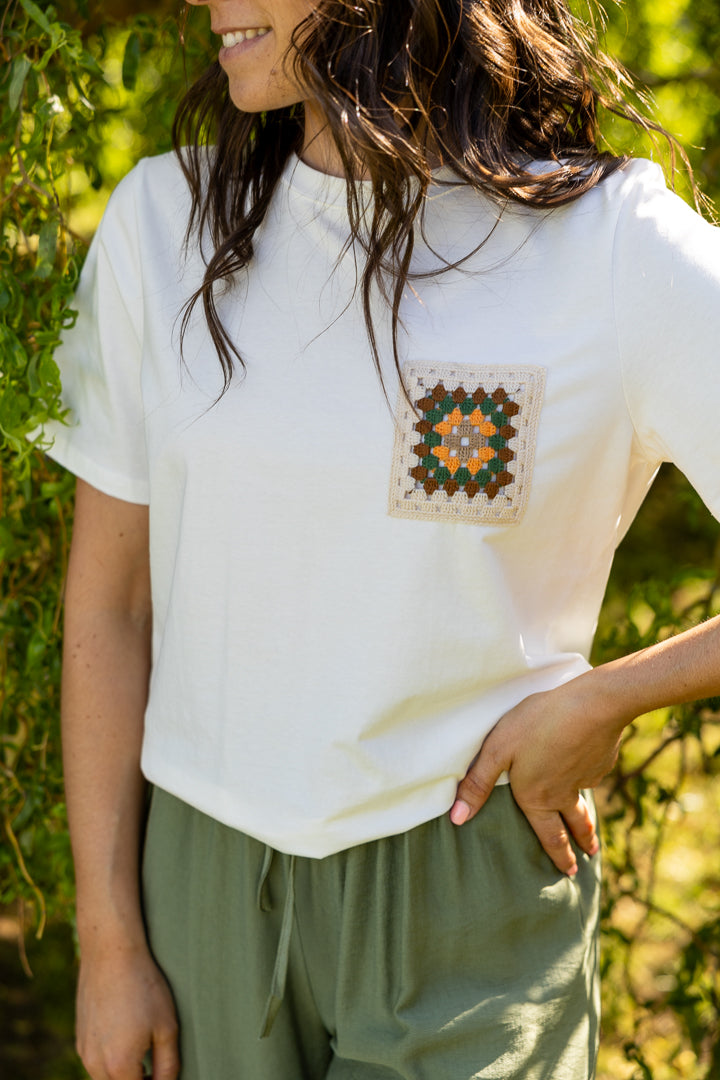 T-shirt CAMILO fleur