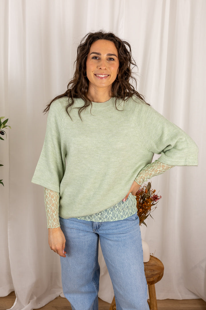 Top OLGA en dentelle