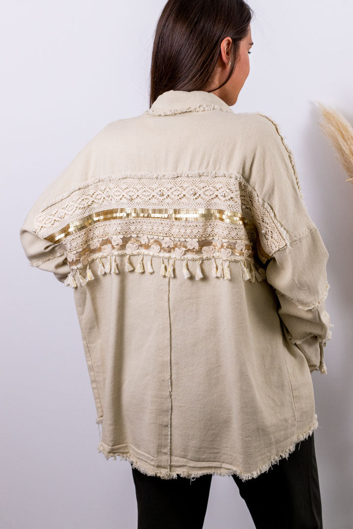 Veste ALM beige