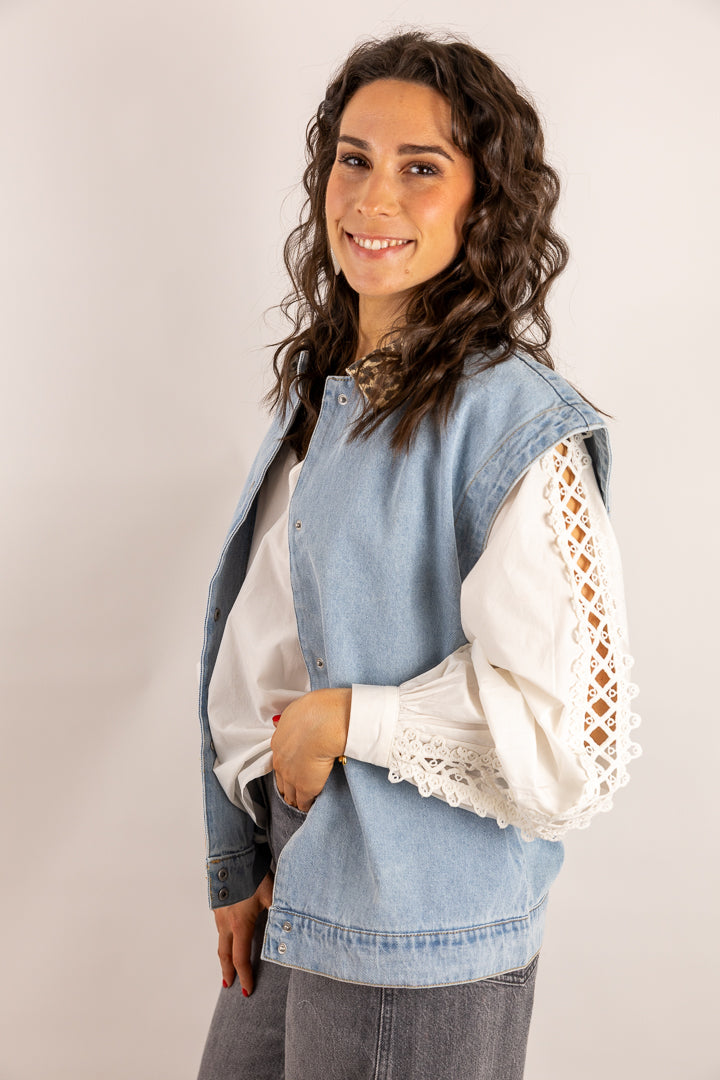 Veste en jeans FRAN
