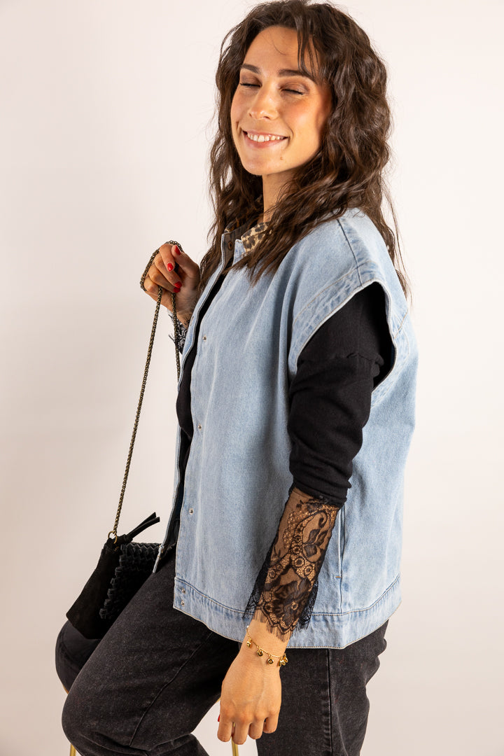 Veste en jeans FRAN