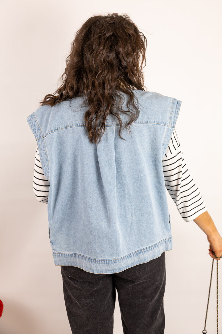 Veste en jeans FRAN