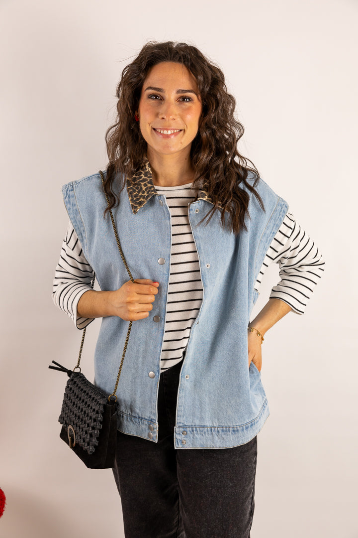 Veste en jeans FRAN