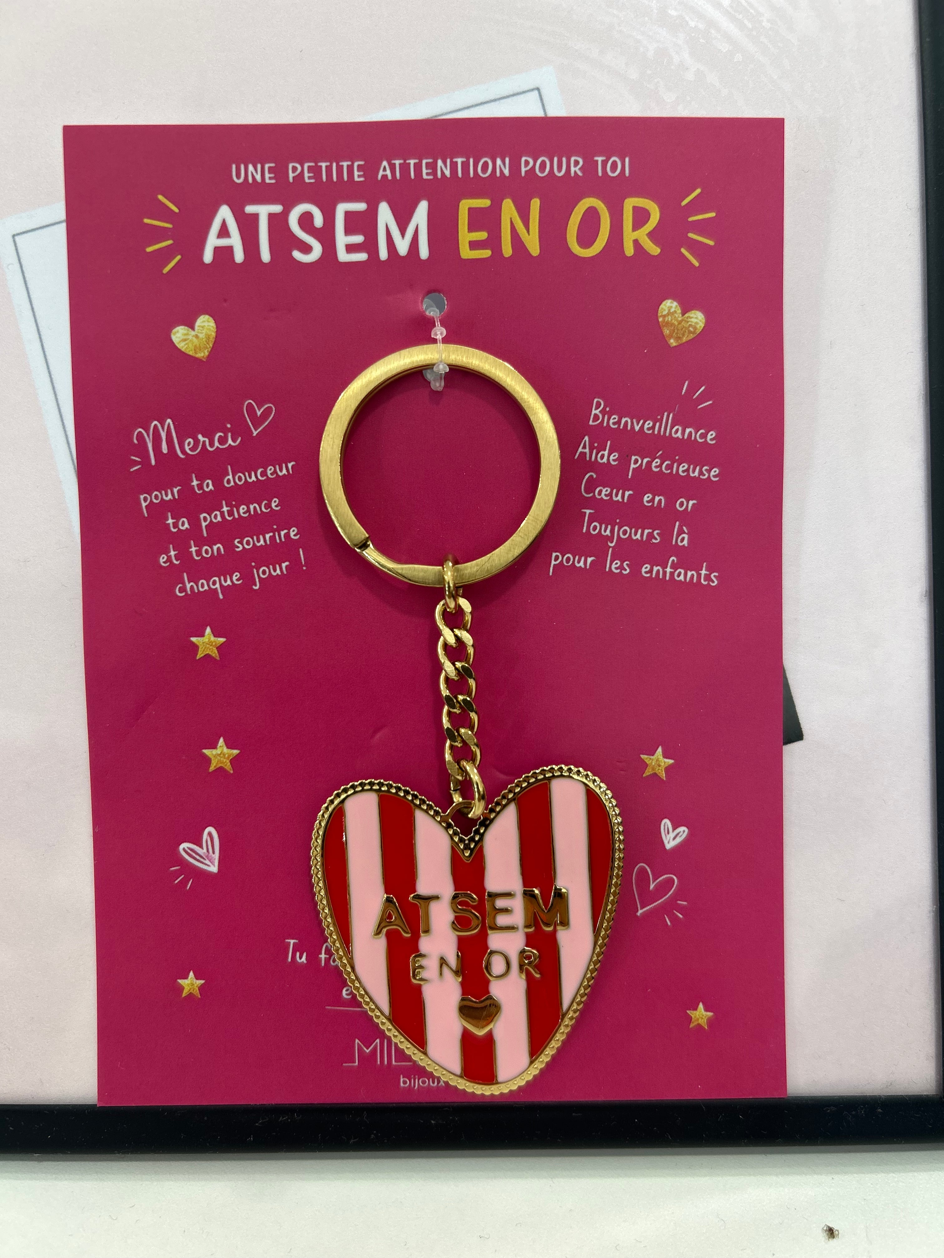 Porte clef ATSEM