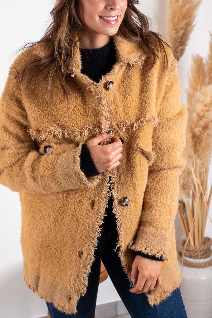 Veste / Manteau AMIE camel